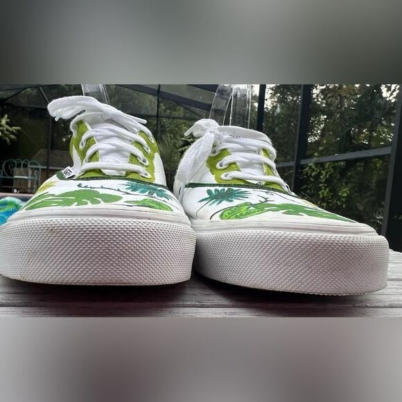 VANS PALM LEAF PRINT WOMENS 10~NEW* - Picture 4 of 10